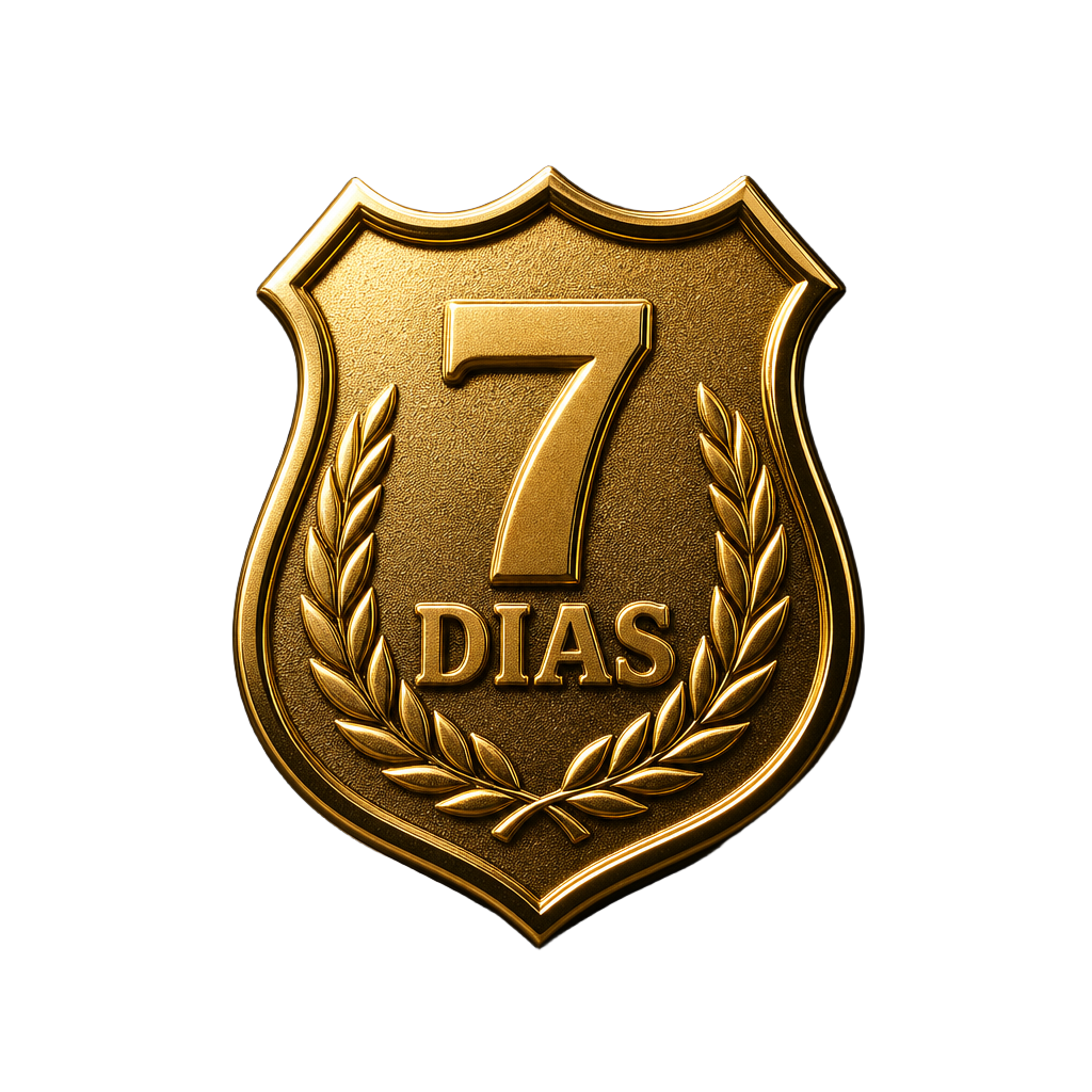 Garantia de 7 dias